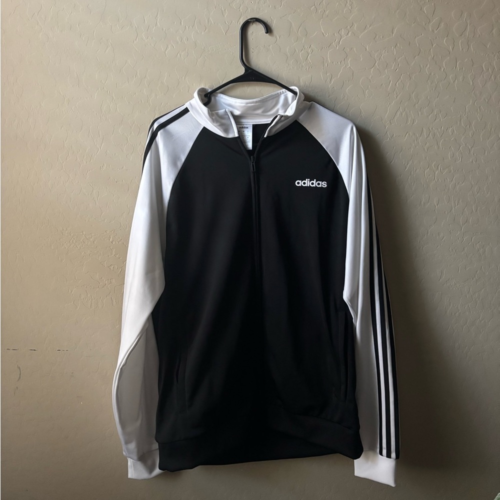 Adidas Monochrome Zip-Up Jacket